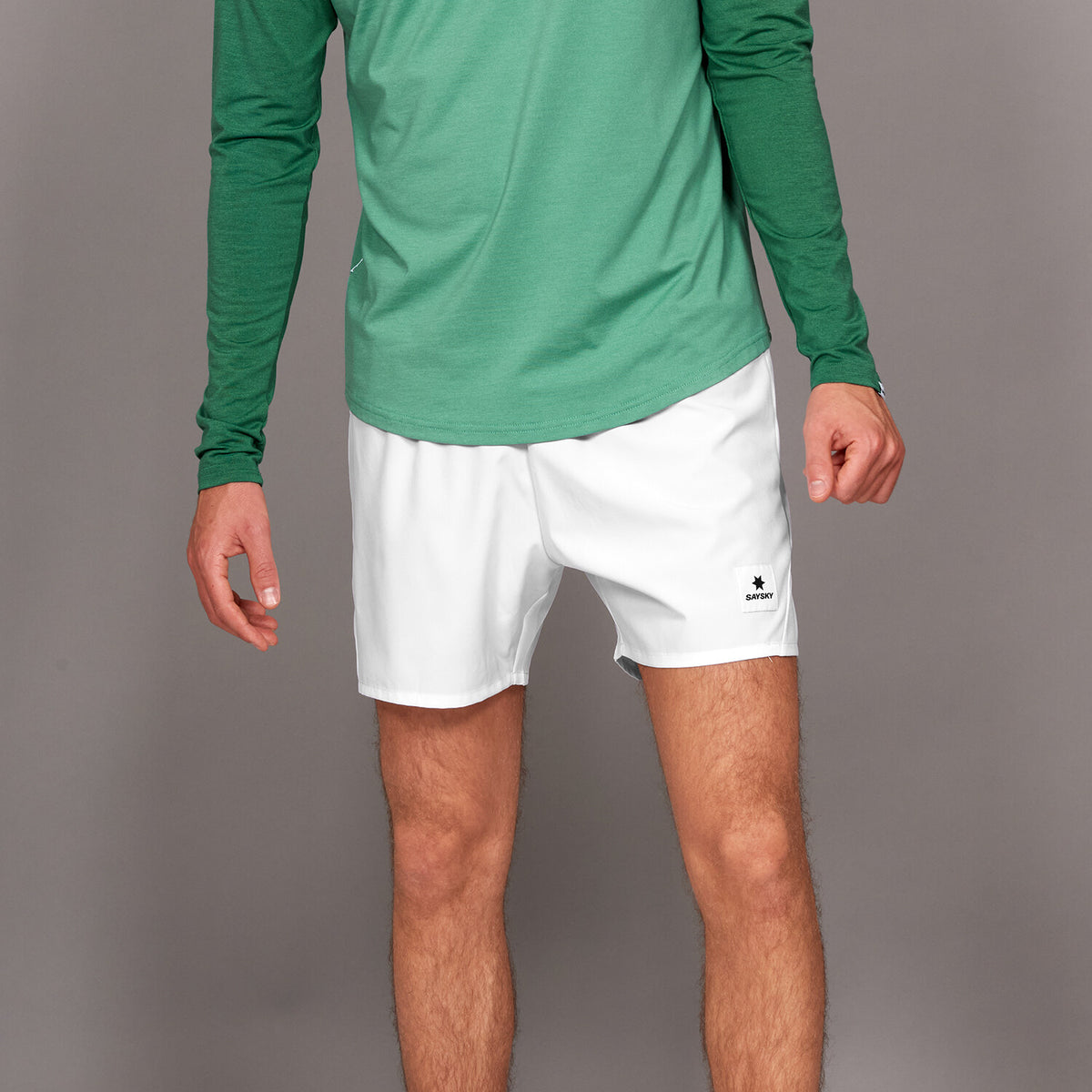 Saysky Pace Shorts 5'' Blanc 101 XMRSH21C101