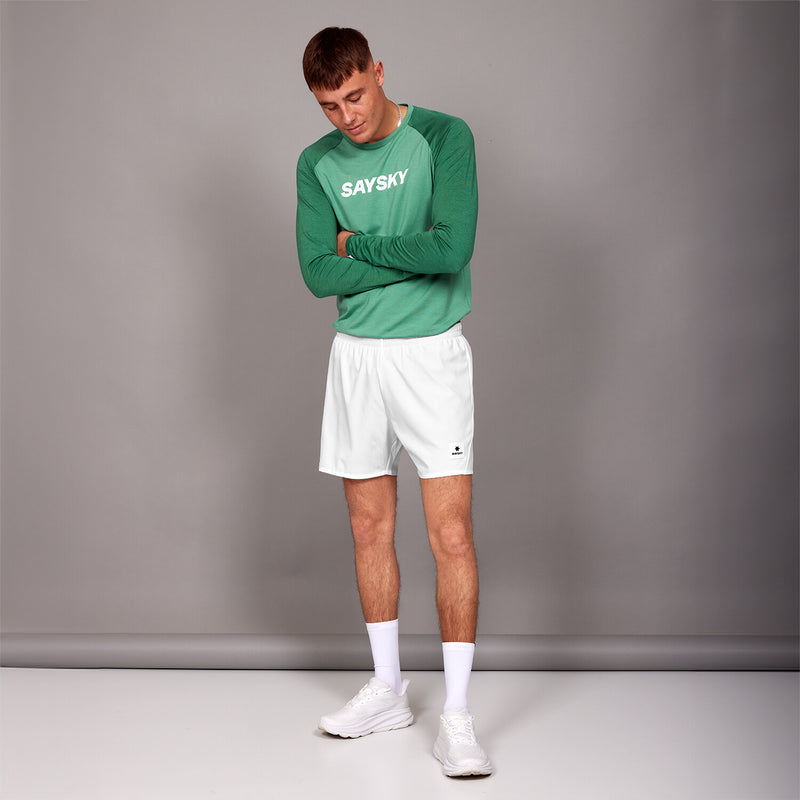 Saysky Pace Shorts 5'' Blanc 101 XMRSH21C101