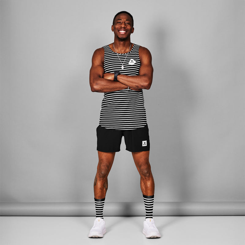 Saysky Combat High Socks Rayures 003 LUASO06C003