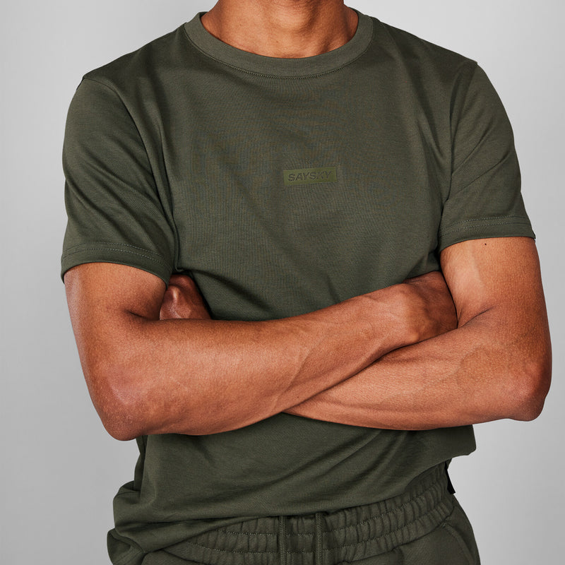 Saysky Everyday T-shirt Vert 301 XMLSS70C301