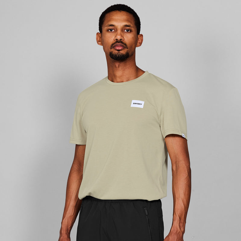 Saysky Clean Motion T-shirt Beige 801 XMRSS51C801