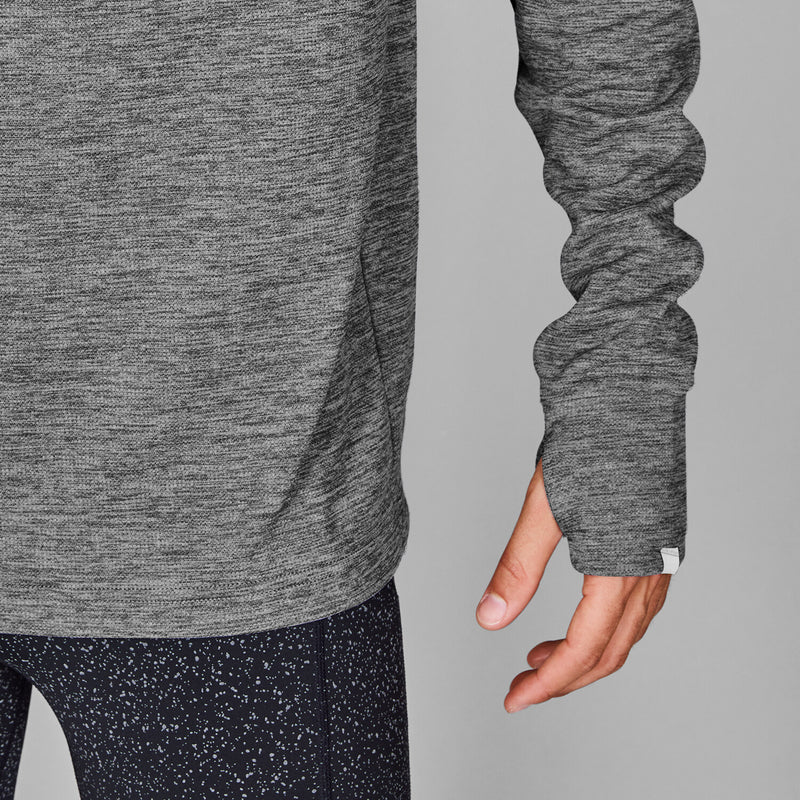 Saysky Pace Half Zip Hoodie Gris 6003 MMRHO01C6003