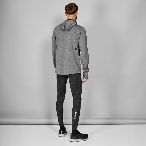 Saysky Pace Half Zip Hoodie Gris 6003 MMRHO01C6003