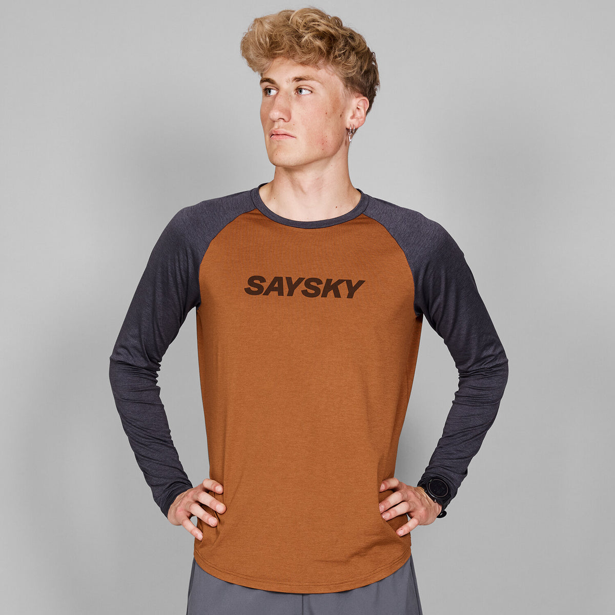 Saysky Pace Long Sleeve Orange 408 MMRLS21C4005