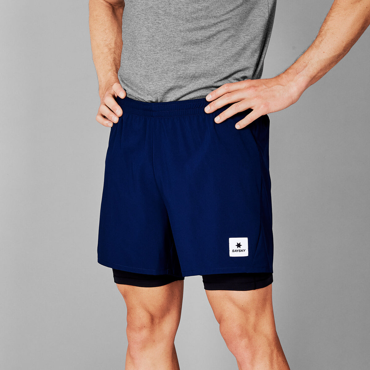 Saysky 2 in 1 Pace Shorts 5'' Bleu 201 XMRSH20C201