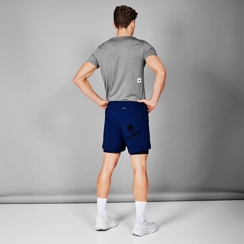 Saysky 2 in 1 Pace Shorts 5'' Bleu 201 XMRSH20C201