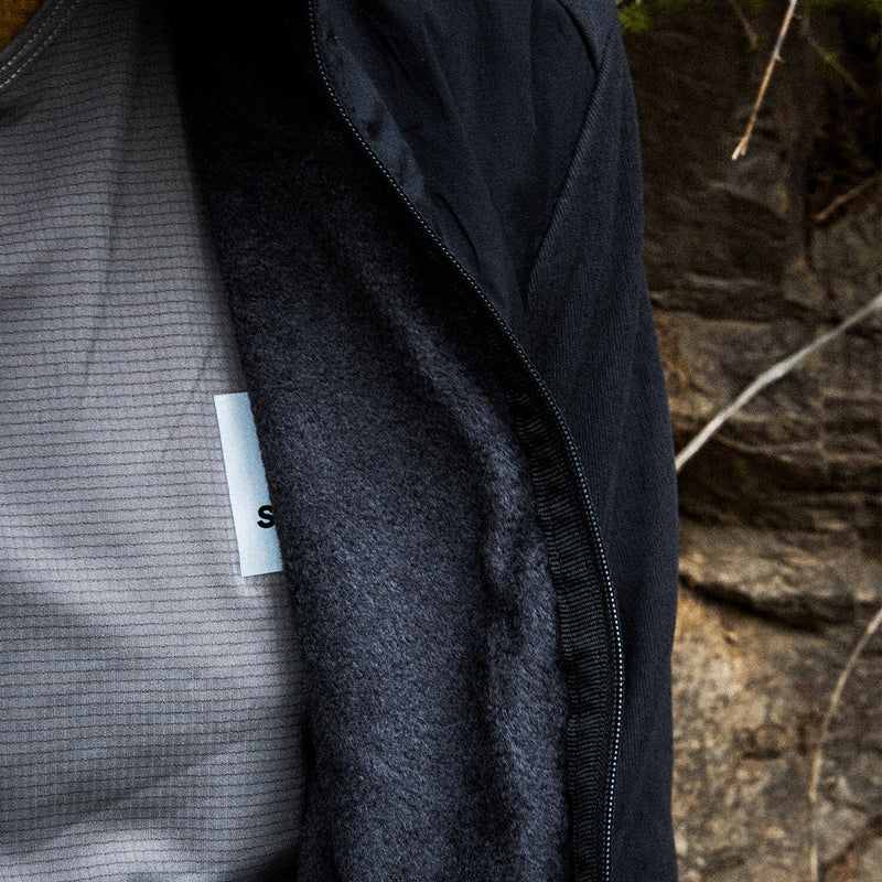 Saysky Flow Zip Fleece Noir 901 MMRFL60C901