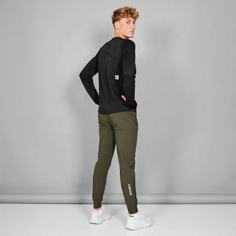 Saysky Clean Flow Long Sleeve Noir 9001 MMRLS60C9001