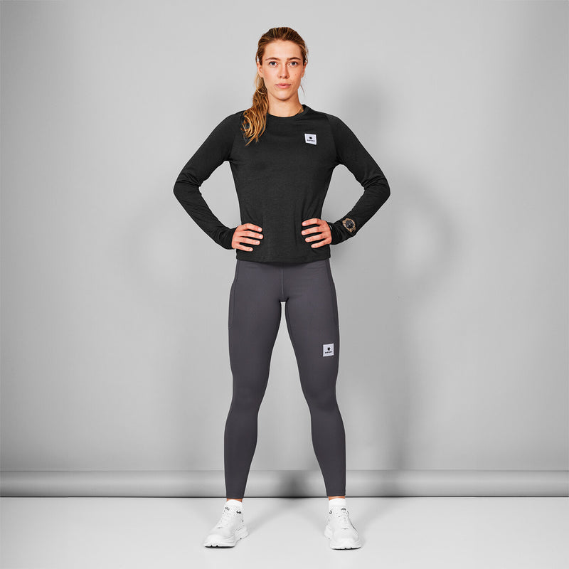 Saysky Clean Flow Long Sleeve Noir 9001 MWRLS60C9001