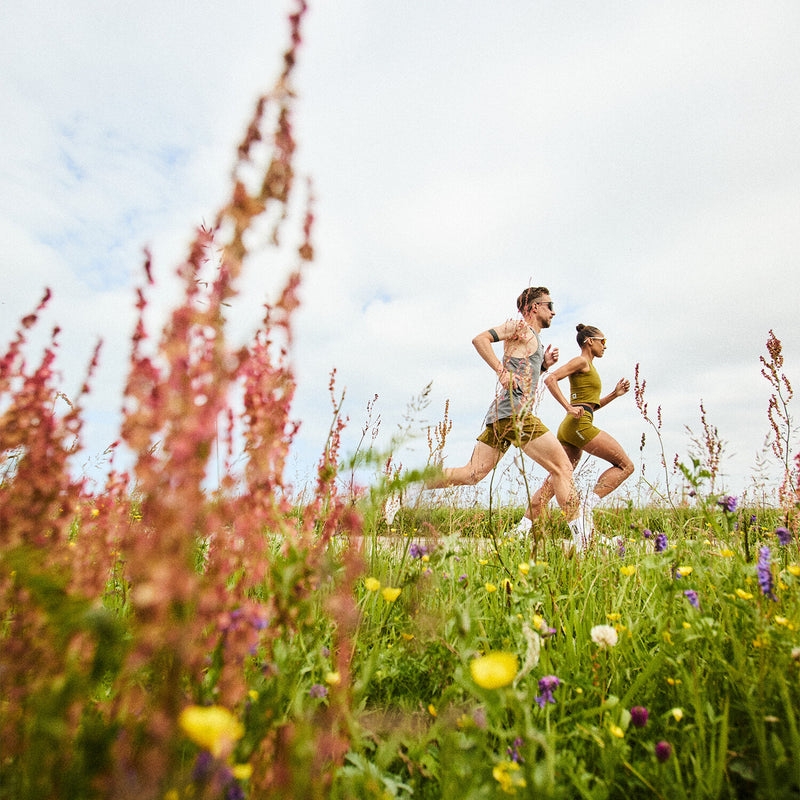 Saysky Flow Race Crop Top Vert 301 MWRSB61C310