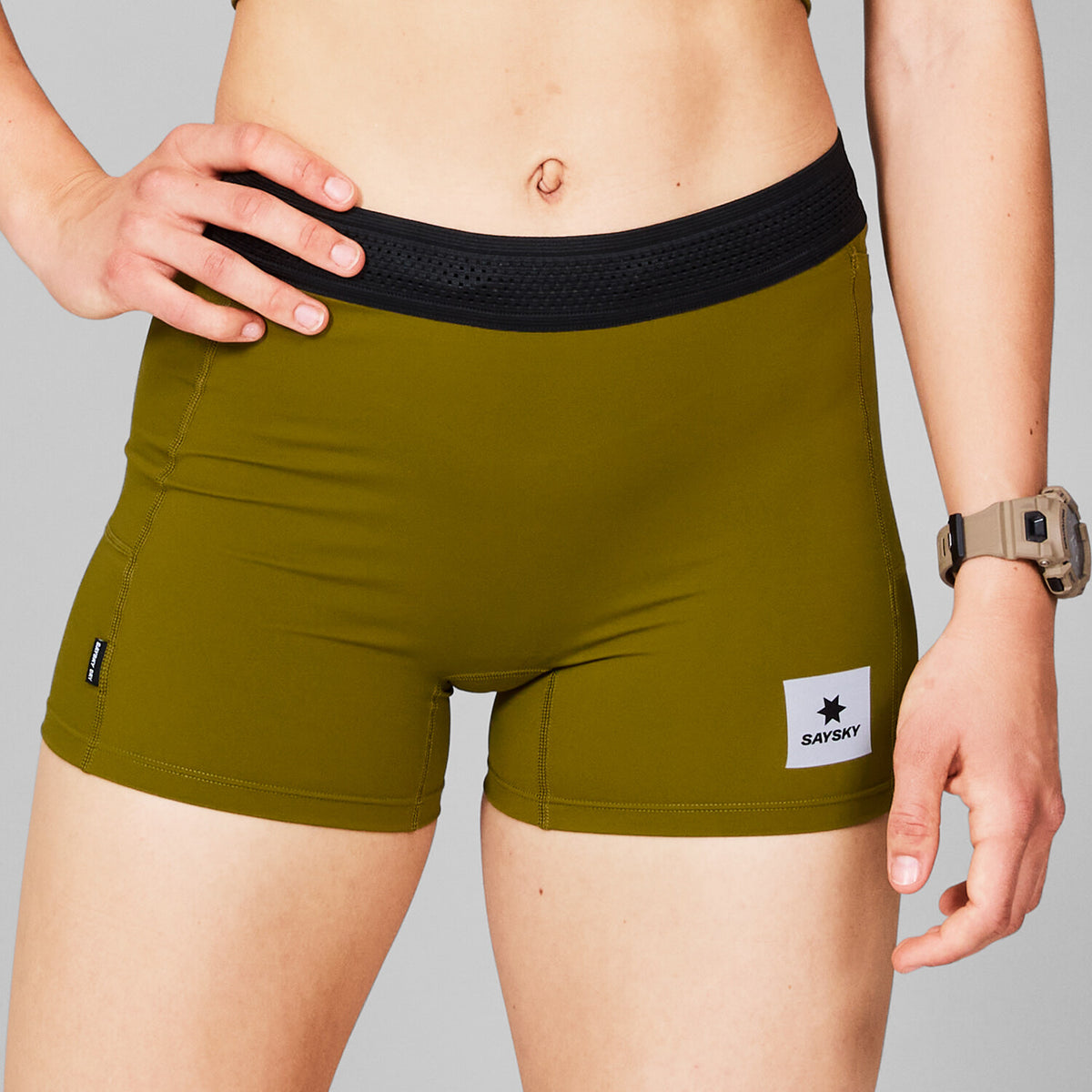 Saysky Flow+ Race Short Tights 4'' Vert 310 MWRST62C310
