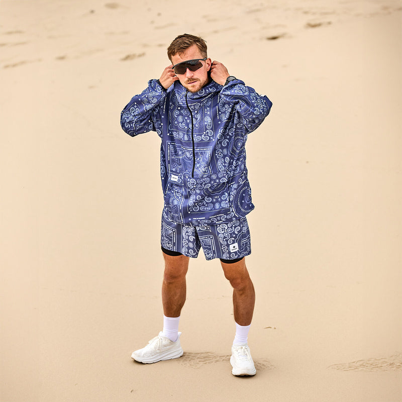 Saysky Paisley Pace Anorak Bleu Paisley 1020 MMRJA05C1020