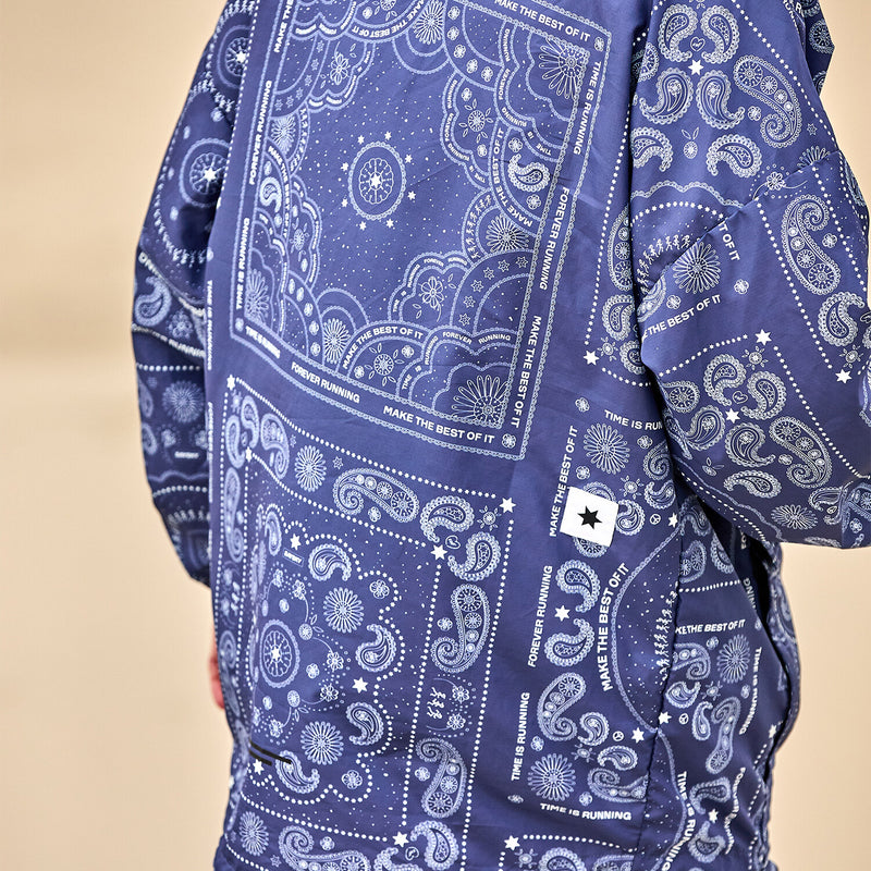 Saysky Paisley Pace Anorak Bleu Paisley 1020 MMRJA05C1020