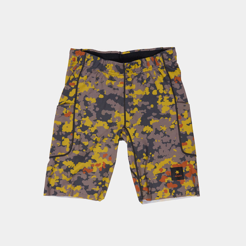 Saysky Combat+ Short Tights 9'' Jaune Camo 1019 MMRST01C1019