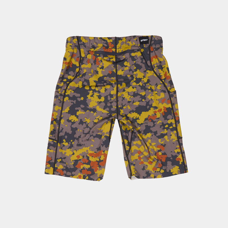 Saysky Combat+ Short Tights 9'' Jaune Camo 1019 MMRST01C1019