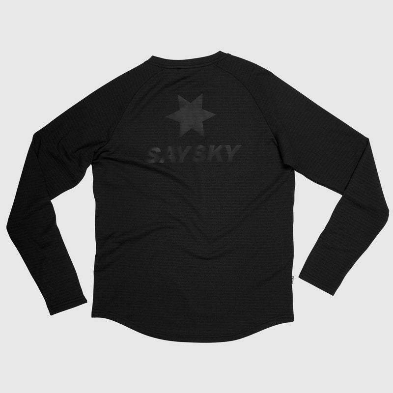 Saysky Blaze Long Sleeve Light Fleece Noir 9001 KMRFL02C9001