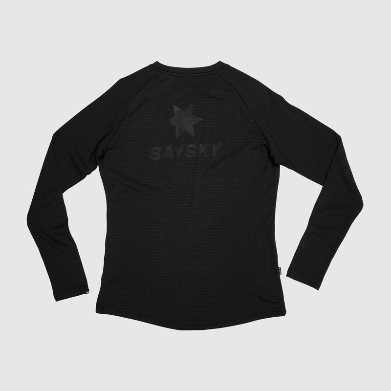 Saysky Blaze Long Sleeve Light Fleece Noir 9001 KWRFL02C9001
