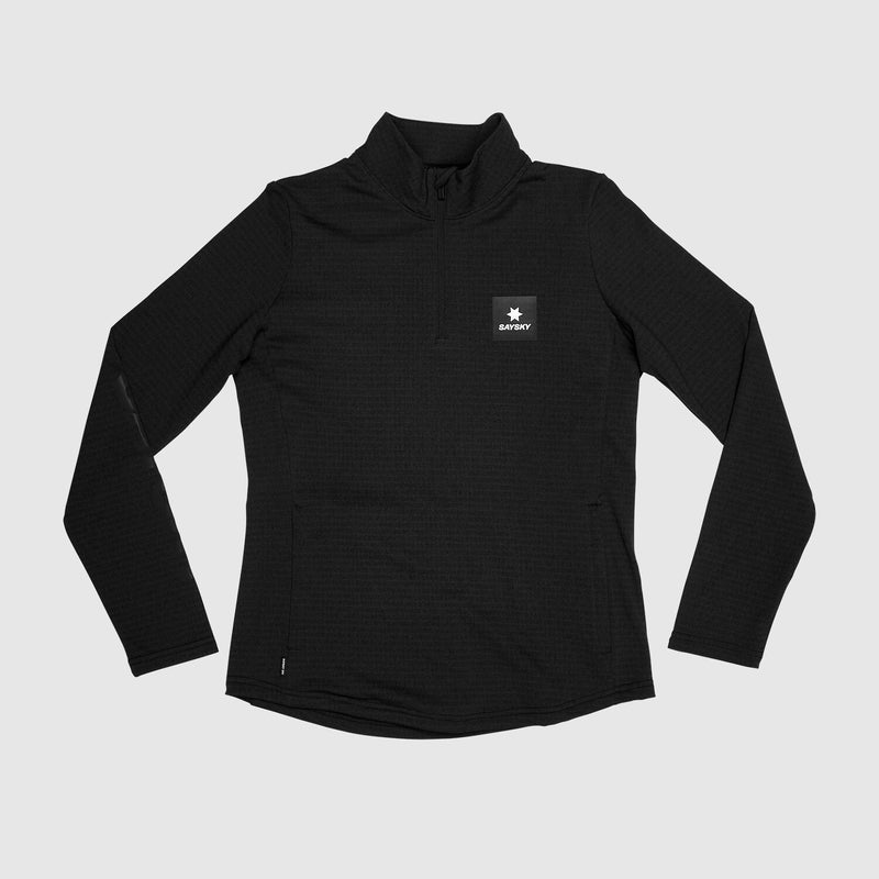 Saysky Blaze Half Zip Light Fleece Noir 9001 KWRFL03C9001