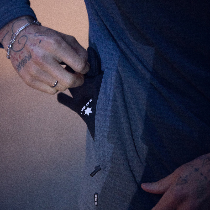 Saysky Blaze Half Zip Light Fleece Bleu 2009 MWRFL03C2009