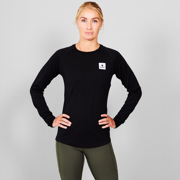 Saysky Merino 165 Base Layer Long Sleeve Noir 901 XWRLS40C901