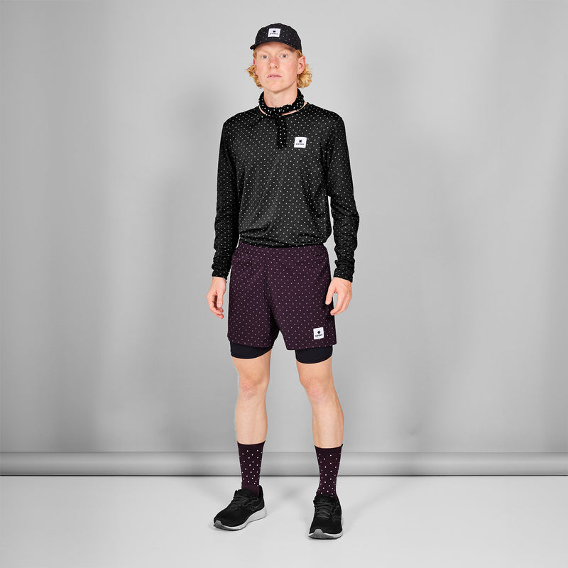 Saysky Combat Reflective High Socks Violet 708 MUASO302C708