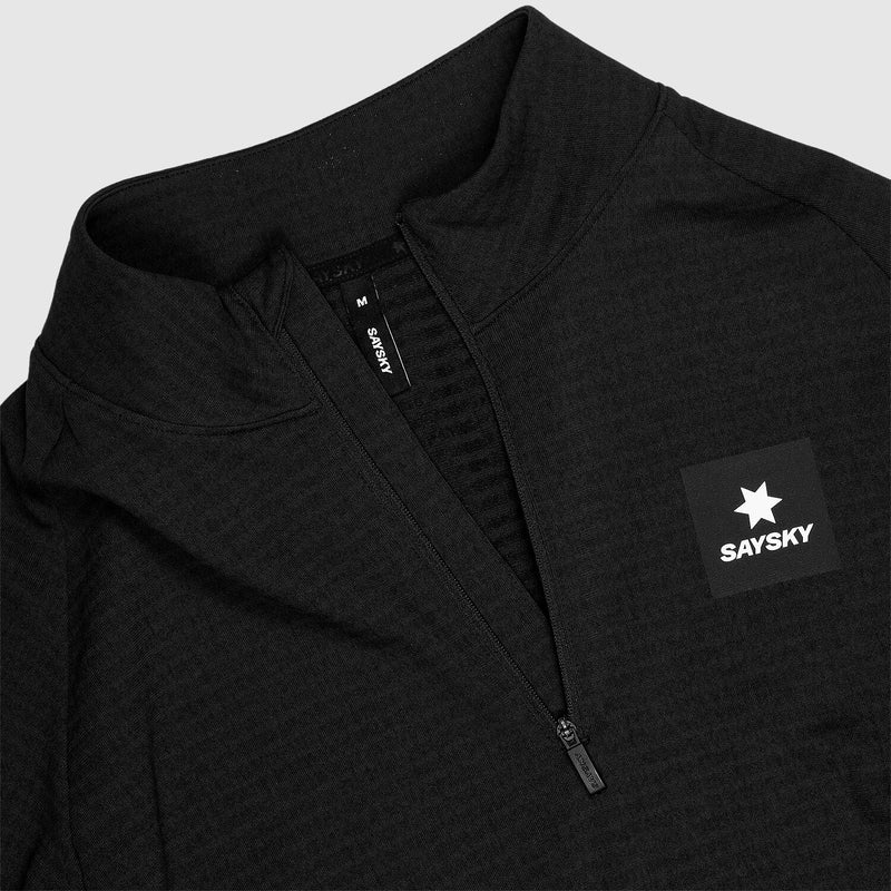 Saysky Blaze Long Sleeve Light Fleece Noir 9001 KMRFL02C9001