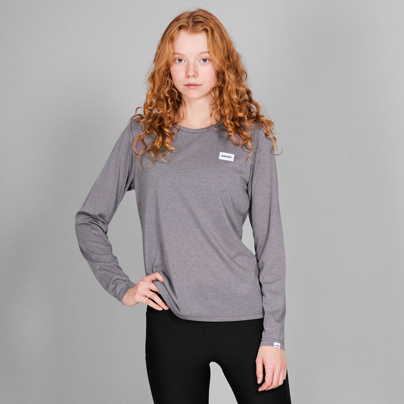 Saysky Clean Motion Long Sleeve Gris 6004 NWRLS51C6007