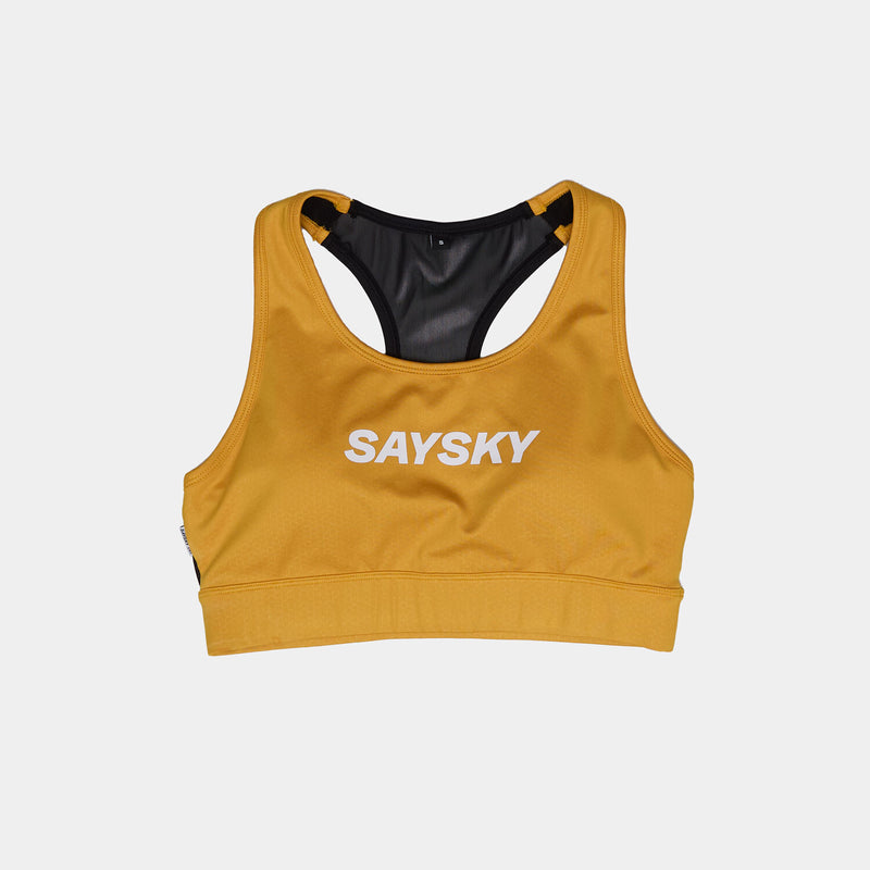 Saysky Logo Combat Sports Bra Jaune 401 NWRSB30C412