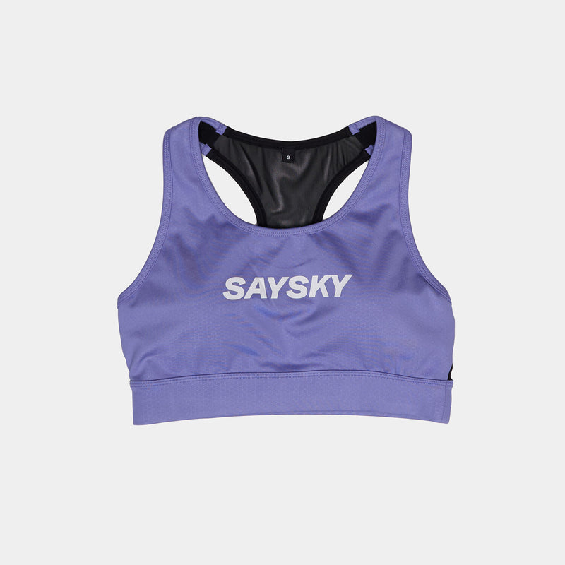 Saysky Logo Combat Sports Bra Violet 709 NWRSB30C709