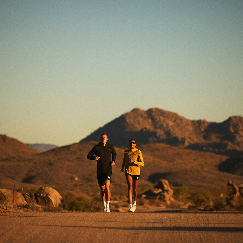 Saysky Combat Half Zip Fleece Hoodie Jaune 414 NWRHO30C414