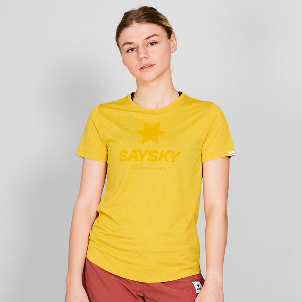 Saysky Combat Pro T-shirt Jaune 4007 NWRSS30C4007