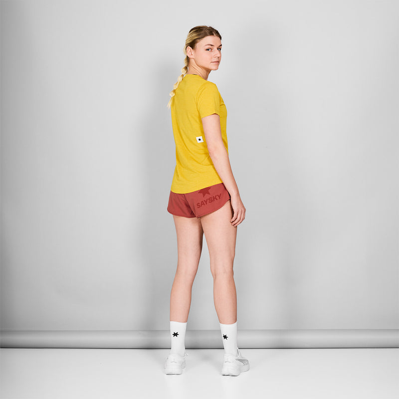 Saysky Combat Pro T-shirt Jaune 4007 NWRSS30C4007