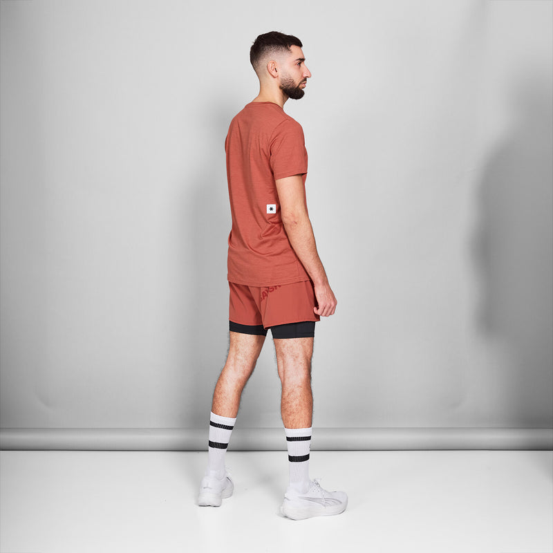 Saysky Logo Pace T-Shirt Rouge 5006 NMRSS20C5006