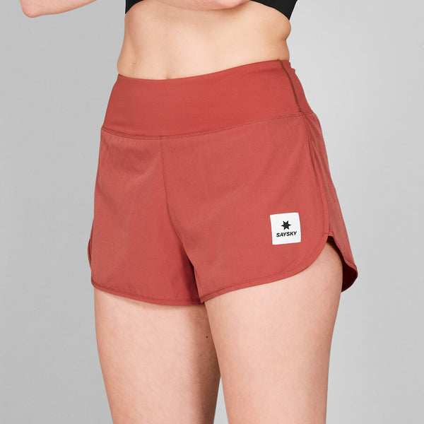 Saysky Pace Shorts 3'' Rouge 505 NWRSH24C505