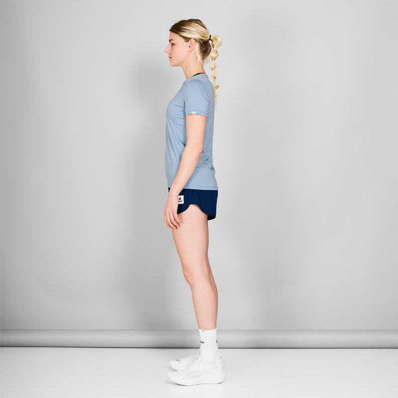 Saysky Logo Pace T-Shirt Bleu 2010 NWRSS20C2010