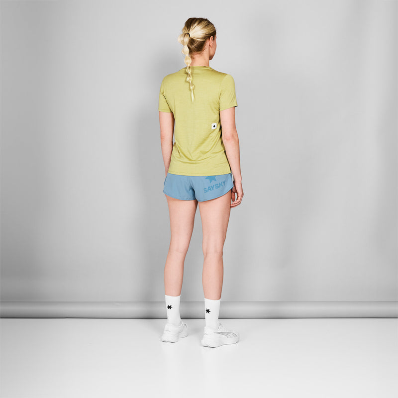 Saysky Logo Pace T-Shirt Vert 3008 NWRSS20C3008