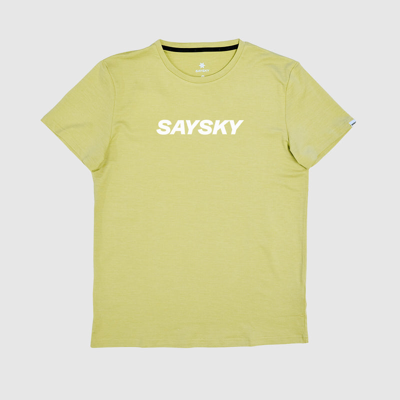 Saysky Logo Pace T-Shirt Vert 3008 NMRSS20C3008