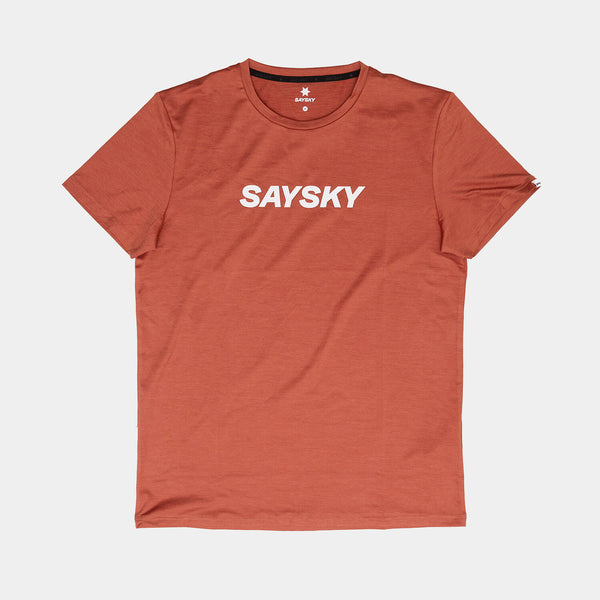 Saysky Logo Pace T-Shirt Rouge 5006 NMRSS20C5006