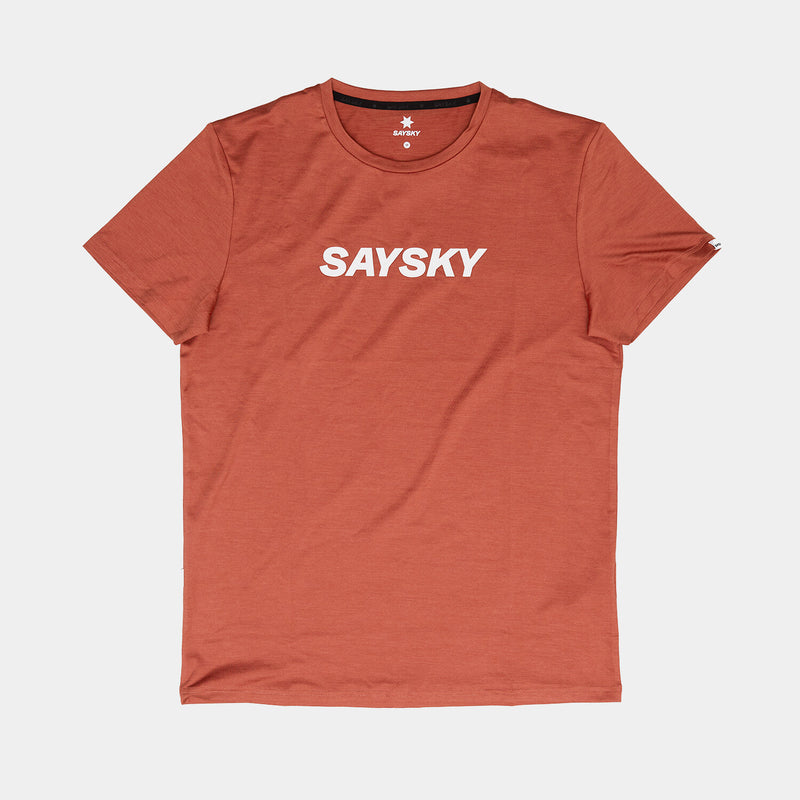 Saysky Logo Pace T-Shirt Rouge 5006 NMRSS20C5006