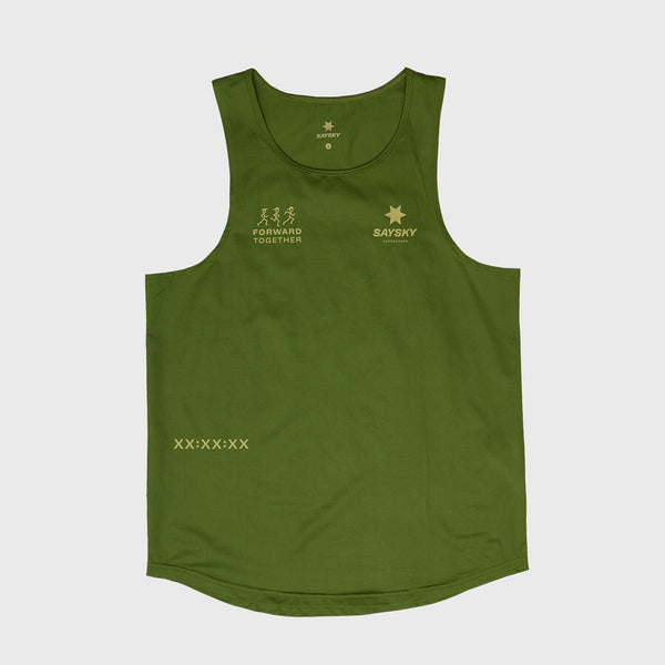 Saysky Combat Singlet Vert 313 NMRSI31C313