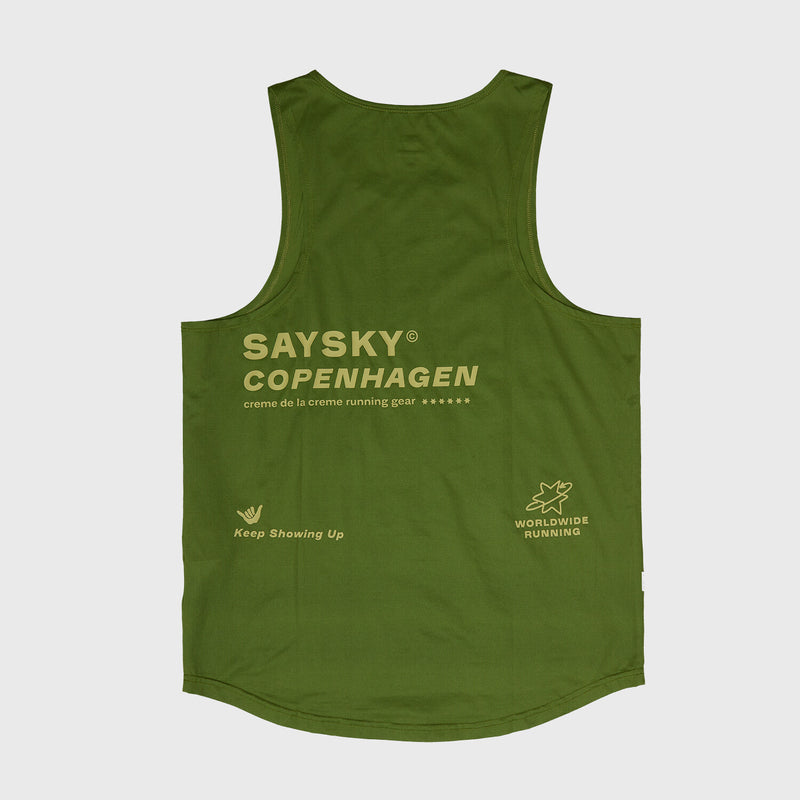 Saysky Combat Singlet Vert 313 NMRSI31C313