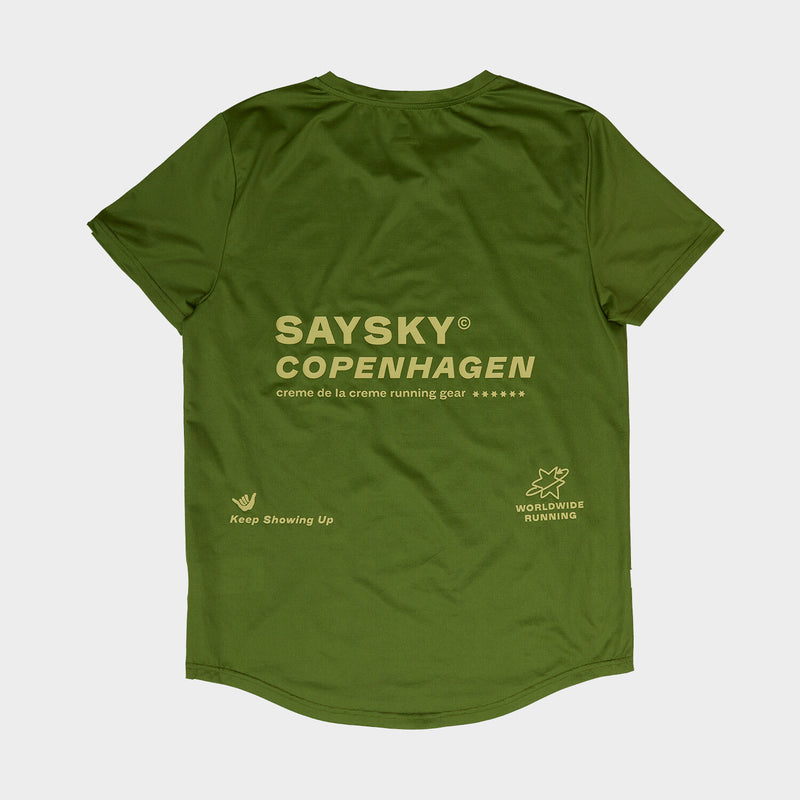 Saysky Combat T-shirt Vert 313 NMRSS31C313