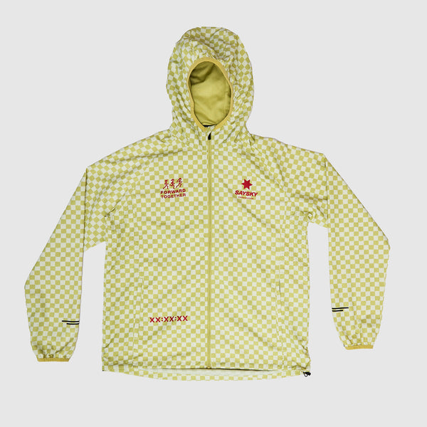 Saysky Checker Pace Jacket Vert Checker 1034 NWRJA21C1034