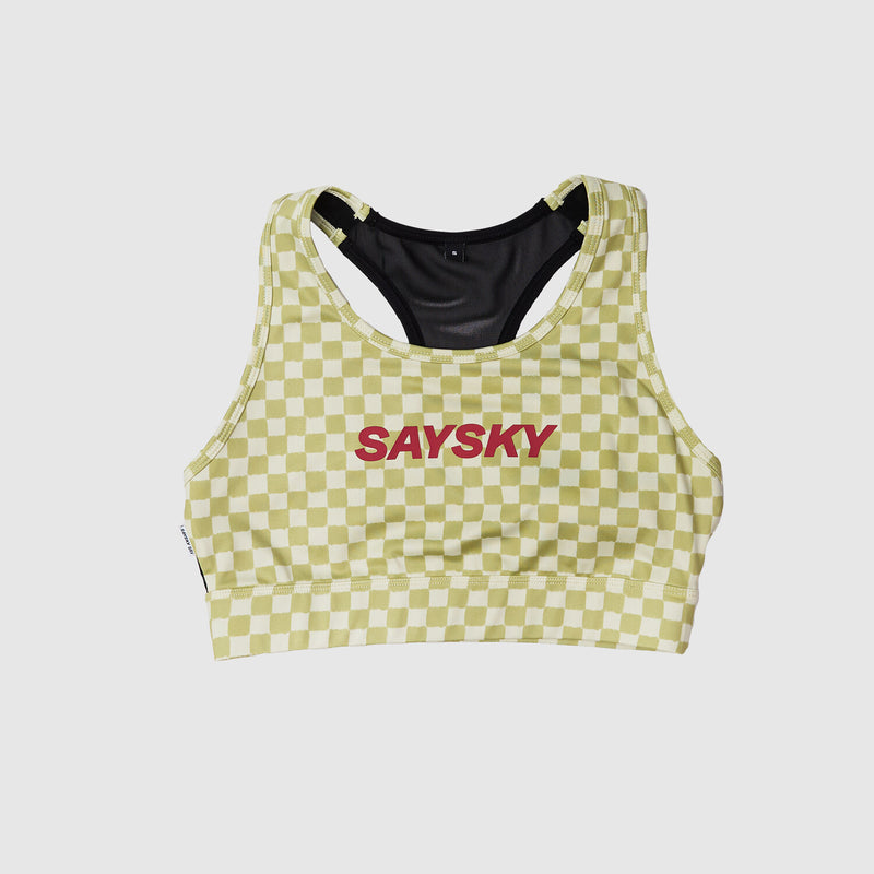 Saysky Checker Combat Sports Bra Vert Checker 1034 NWRSB30C1034
