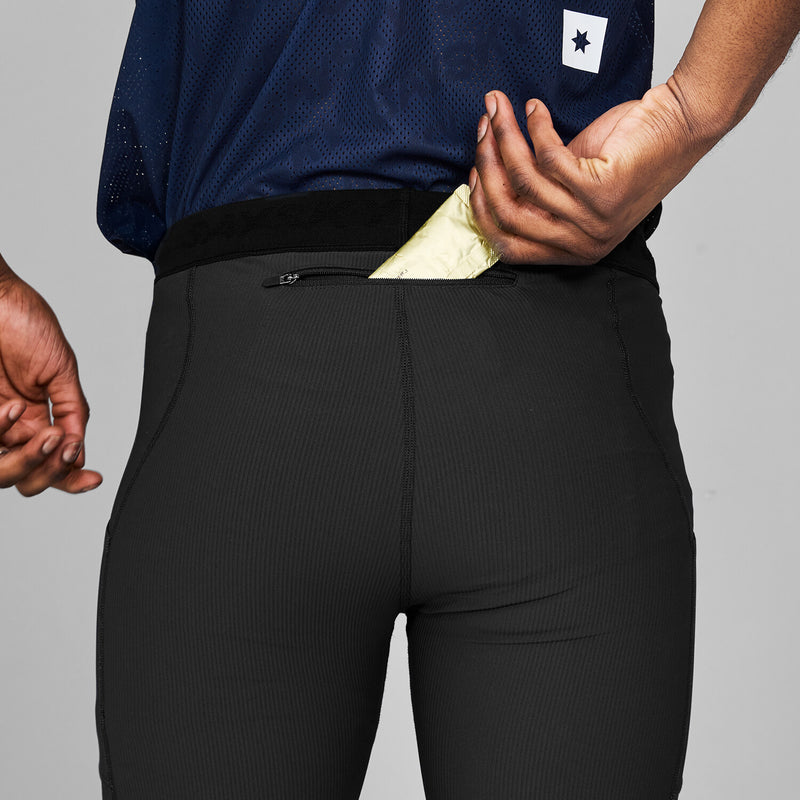 Saysky Combat+ Rib Short Tights 8'' Noir 901 NMRST32C901