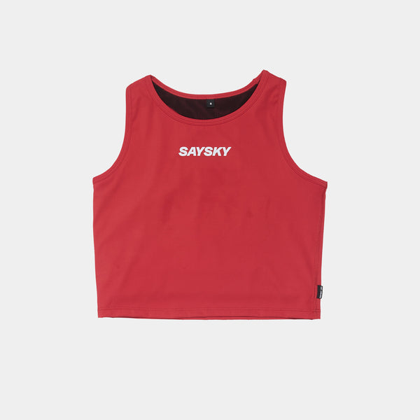 Saysky Flow Race Crop Top Rouge 5001 NWRSB61C506