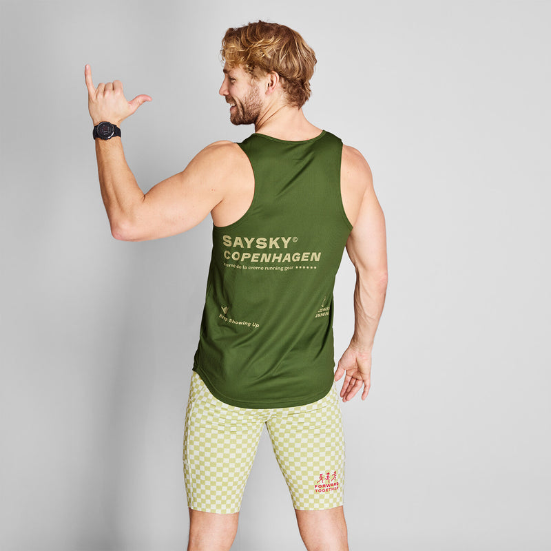 Saysky Combat Singlet Vert 313 NMRSI31C313