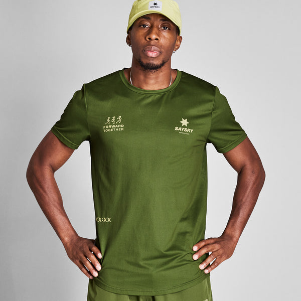 Saysky Combat T-shirt Vert 313 NMRSS31C313