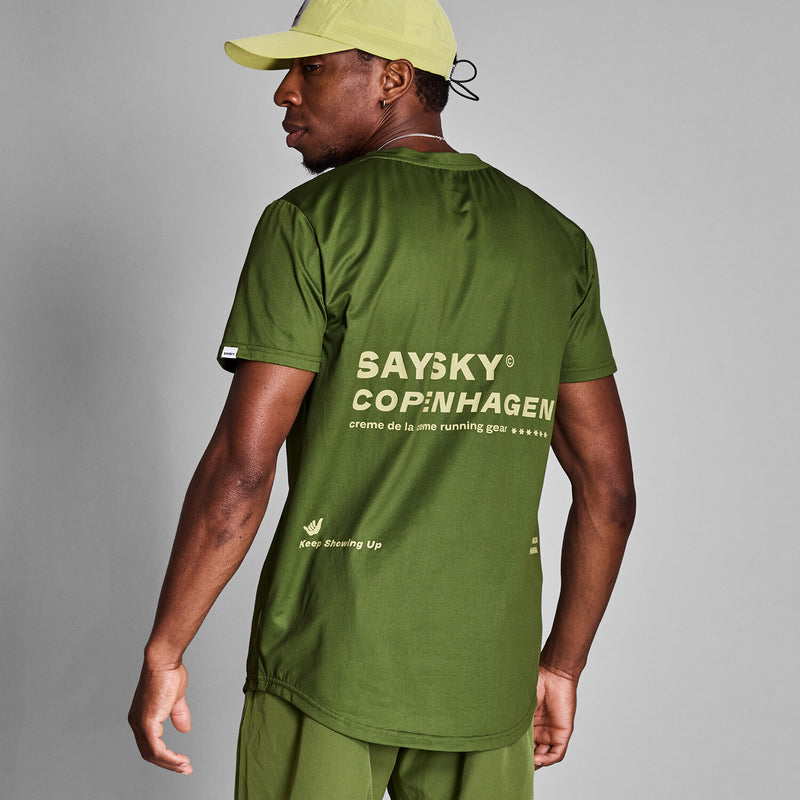 Saysky Combat T-shirt Vert 313 NMRSS31C313
