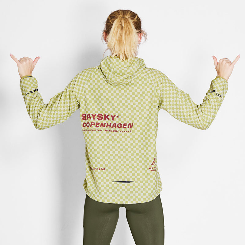 Saysky Checker Pace Jacket Vert Checker 1034 NWRJA21C1034